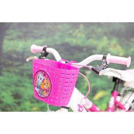 Cesta Infantil para Bicicleta The Paw Patrol Rosa