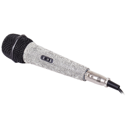 Trevi EM 30 STAR Micrófono para Karaoke Alámbrico XLR Unidireccional Negro, Metálico, Plata, Carcasa Metálica, Cable 5m Precio: 19.49999942. SKU: B16YNQJVY6