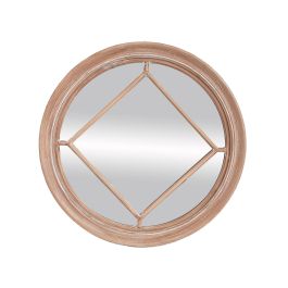 DKD Home Decor Espejo redondo tradicional de Paulownia y cristal, color natural, 69 x 69 cm Precio: 131.50000006. SKU: B16QY9YG6N