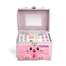 Martinelia Maletín de Maquillaje Lulu & Duki Beauty con 11 Sombras de Ojos, 11 Brillos de Labios, 2 Rubores, 2 Brochas y 1 Aplicador para Niñas +3 Años Martinelia Maletín de Maquillaje Lulu & Duki Beauty con 11 Sombras de Ojos, 11 Brillos de Labios, 2 Rubores, 2 Brochas y 1 Aplicador para Niñas +3 Años