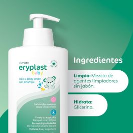 Lutsine E45 Eryplast Baby Gel-Champú 500 ml