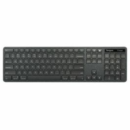 Targus Teclado USB-A Cableado Full-Size Nordic Negro EcoSmart con Protección Antimicrobiana DefenseGuard