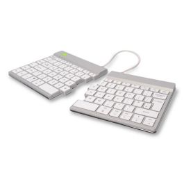 R-Go Tools Ergonomic keyboard R-Go Split Break with break software, ergonomic split keyboard, QWERTY (UK), Bluetooth, white Precio: 123.95000057. SKU: B1FR4P8ZQF