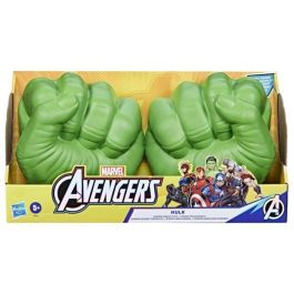 Hasbro F9332 Puños Gamma de Hulk Avengers Juguete de Rol para Niños con Bandas de Agarre Internas para Movimientos Poderosos y Seguros, Edad +5 años.