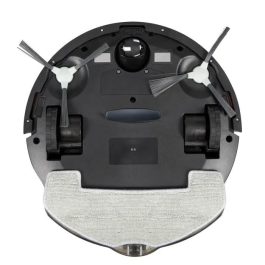 Livoo DOH145 WASH'UP Robot Aspirador Conectado - 1000 Pa - 70 min - 2 Depósitos - Negro