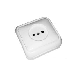 Edm Base de Superficie Serie Spa 10/16A 250V Blanco 77x77x30mm Precio: 2.50000036. SKU: S7915781