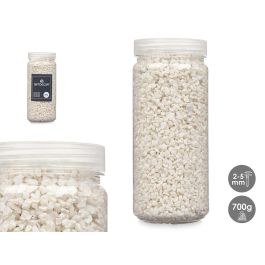 Bote Piedra 2-5 mm Metalizada 700g Blanco - Giftdecor (12 Unidades) Precio: 18.49999976. SKU: B1EWGPTT33