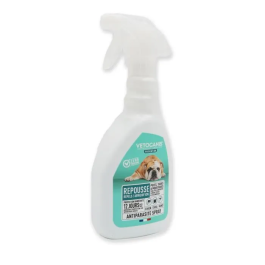 Vetocanis Spray Repelente de Pulgas, Garrapatas y Mosquitos para Perros - 500 ml