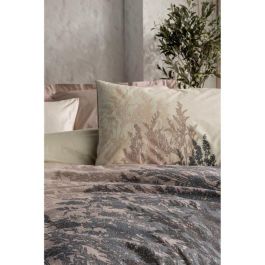 ASI8684282420255 Juego de cama: 1 funda nórdica 220x240 cm y 2 fundas de almohada 60x60 cm, 100% algodón, beige
