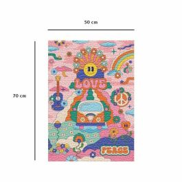 Ravensburger 12001443 Rompecabezas 1000 Piezas Estilo Hippie Cha Cha Pop, Calidad Premium, Colección Nathan, Adultos 14+