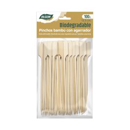 Set de 100 pinchos de bambú agarrador 135 mm Algon (18 Unidades) Set de 100 pinchos de bambú agarrador 135 mm Algon (18 Unidades)