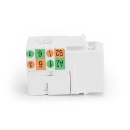 Digitus CAT 6 Keystone Jack, unshielded RJ45 to LSA, color black Digitus CAT 6 Keystone Jack, unshielded RJ45 to LSA, color black