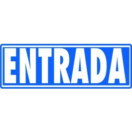 Archivo 2000 Señal "Entrada Sin Indicador" 175x65 Pvc Gris Precio: 3.50000002. SKU: B1B3338TSF