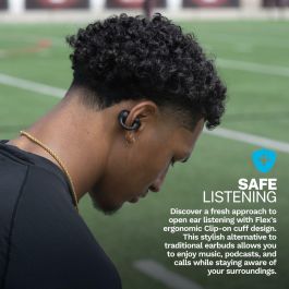 Auriculares Inalámbricos con Estuche de Carga JLab IEUEBFLEXRBLK124 Negro Auriculares Inalámbricos con Estuche de Carga JLab IEUEBFLEXRBLK124 Negro