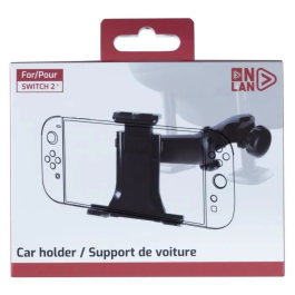 Onlan Soporte para Coche Nintendo Switch 2 Consola Portátil y Tableta 8'' Negro