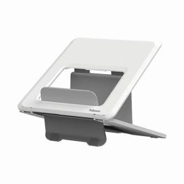 Fellowes Soporte Elevador Para Portátil Breyta - 12 Ajustes de Altura, Diseño Compacto y Portátil, Blanco