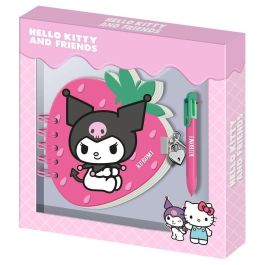 KARACTERMANIA Diario + Boligrafo Fresa Kuromi Hello Kitty Precio: 11.49999972. SKU: B126CCLE9V