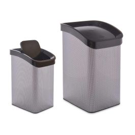 Papelera Plastico Basculante Fibra Carbono 12L Berilo 28X35CM (6 Unidades) Precio: 67.50000004. SKU: B1C9BE6FV7