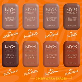 Set de Maquillaje NYX BUTTERMELT BRONZER