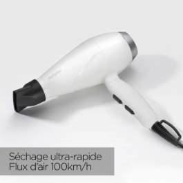 Babyliss Secador de Pelo 6704WE AC Speed Pro 2000W Motor AC