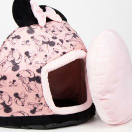 Cerdá Cueva Cama para Perro Minnie Mouse Negra Talla Única