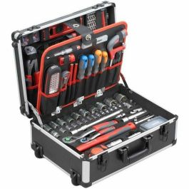 Meister Carro de Herramientas con 156 Piezas: Kit Completo de Alicates, Llaves y Destornilladores para Taller y Bricolaje Precio: 218.49999952. SKU: B1DC9RNWDS