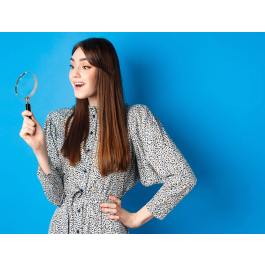 Q-connect Lupa Cristal Aro Metálico Mango Plástico Negro 90 mm 3 Aumentos