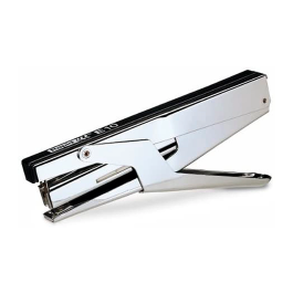 Rapid Grapadora Tenaza E10 Cromado/Negro Capacidad 15 Hojas Usa Grapas Nº 10