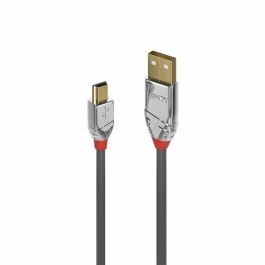 Lindy 2m Cable USB 2.0 Tipo A a Mini-B Cromo Line, Transferencia 480Mbps, Contactos 24K Oro, Doble Blindaje Precio: 9.98999958. SKU: B1KNFS52JL
