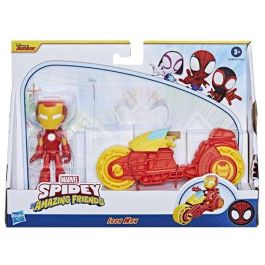 Figura spidey 10 cm con motocicleta - modelos surtidos