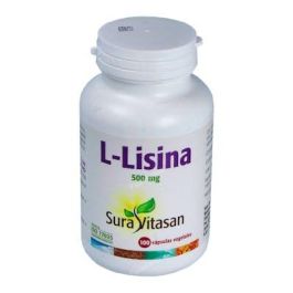 SURA VITASAN L-Lisina 500Mg. 100Cap. Complemento alimenticio a base de L-lisina en su forma libre y natural. Precio: 24.4999997. SKU: B1E4DR5KKY