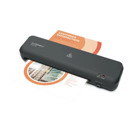 Q-connect Plastificadora KF19061 DIN A4, Compacta, Plastificado Caliente/Frío, Luces Ready/Power, 2 Rodillos, 310 mm/min