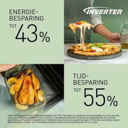 Microondas con Grill Panasonic NN-CD88QSEPG 1300 W