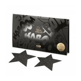 Pezoneras de Estrellas Negras Bijoux Indiscrets 156 Negro Pezoneras de Estrellas Negras Bijoux Indiscrets 156 Negro