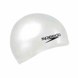 Gorro de Natación Speedo PLAIN FLAT Blanco Silicona Precio: 11.49999972. SKU: S2016759