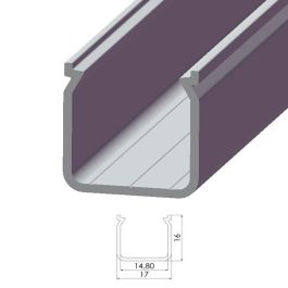 Perfíl Aluminio Tipo ECO P04 1,00M - Bruto Precio: 3.50000002. SKU: B1ETLH7Q4S