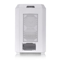 Thermaltake The Tower 300 Micro Torre PC Blanco con 2 Ventiladores de 140mm Preinstalados, Soporte para Discos Duros 2.5 y 3.5 pulgadas
