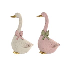 DKD Home Decor Figura de Resina Pato Rosa y Blanco 9 x 21.5 x 12.5 cm (4 Unidades) Cottage Precio: 38.50000022. SKU: B18RGSRWGX