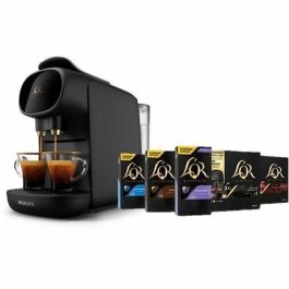 Philips LM9012/65 Cafetera L'Or Barista Sublime Doble Cápsula Negra + 50 Cápsulas Incluidas Precio: 117.69000023. SKU: B176VV3B5Q