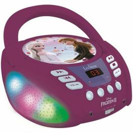 Lexibook Reproductor de CD Frozen Bluetooth con Efectos de Luz Multicolor para Niños Precio: 74.50000008. SKU: S7122526