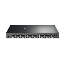 TP-Link Omada SG3452P switch Gestionado L2/L3 Gigabit Ethernet (10/100/1000) Energía sobre Ethernet (PoE) 1U Negro Precio: 676.79000059. SKU: S5607226