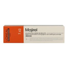 L'Oréal Majirel Tinte Permanente Profesional Cobrizo 7.43 60ml para reflejos intensos y vibrantes Precio: 10.69000031. SKU: B1HARLBSW3