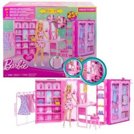 Mattel Barbie Muñeca Dream Closet con Armario de Ensueño, Set de Juego con Compartimentos y Accesorios, Edad 3+ años Precio: 49.99004648. SKU: B1E5XNLDK3