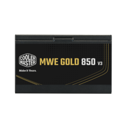 Cooler Master MPE-8506-ACAG-BEU Fuente Alimentación MWE GOLD 850 V3 850W ATX 80 PLUS Gold 24-pin No Modular Negro