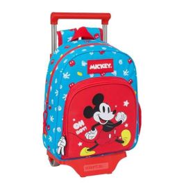 Mochila Escolar con Ruedas Mickey Mouse Clubhouse Fantastic Azul Rojo 28 x 34 x 10 cm Precio: 16.78999993. SKU: B1JDZ932J6