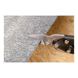 Wolfcraft Tijeras para chapa 260 mm cortes rectos a la derecha mangos antideslizantes acero verde