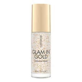 Catrice #010-Oh My Goldness Prebase Hidratante con Escamas de Oro 24K y Ácido Hialurónico 30 ml