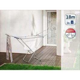 Leifheit 81151 Secadora de Ropa Classic Siena, 18m de Espacio de Secado, Ultraligera y Espaciosa, Gris