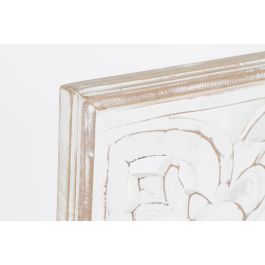 Decoracion Pared Indio DKD Home Decor Blanco Natural 2 x 120.5 x 120.5 cm Set de 3 Decoracion Pared Indio DKD Home Decor Blanco Natural 2 x 120.5 x 120.5 cm Set de 3