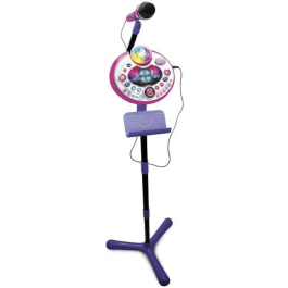 Vtech Micrófono Karaoke Kidi Superstar Lightshow Rose para Niña, Efectos de Luz, Idioma Francés Precio: 94.68999958. SKU: B18GJS62GD